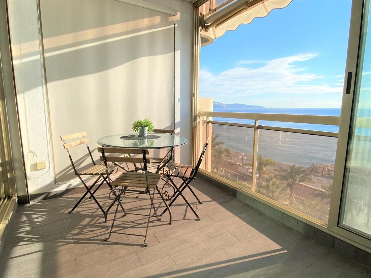 Sea Front - Panoramic Sea View Studio With Terrace Nice Extérieur photo
