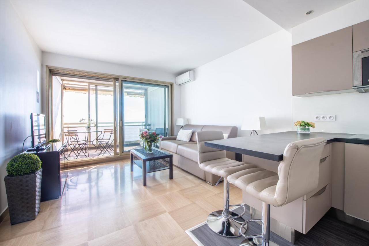 Sea Front - Panoramic Sea View Studio With Terrace Nice Extérieur photo