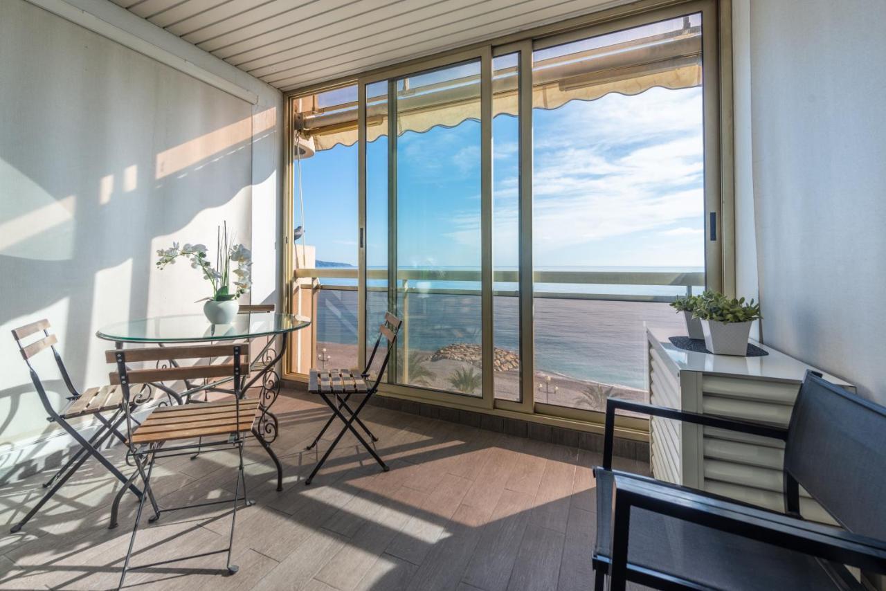 Sea Front - Panoramic Sea View Studio With Terrace Nice Extérieur photo